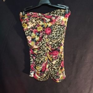 Floral Tube Top